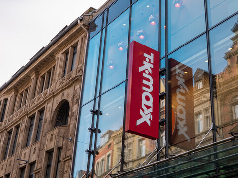 BRAUNSCHWEIG, GERMANY, 17 January 2025: TK Maxx Storefront