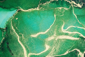 Original artwork photo of marble ink abstract art. High resolution photograph from exemplary original painting. Abstract painting was painted on HQ paper texture to create smooth marbling pattern.