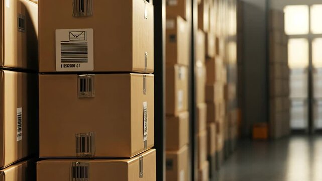 Unclaimed Parcels in Dusty Storage Locker