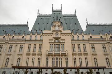 Fototapeta premium Palace of Culture in Iasi, Romania.