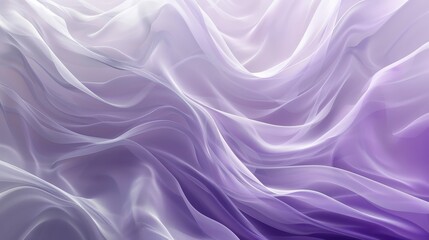 Abstract Purple and White Fabric Drape Background