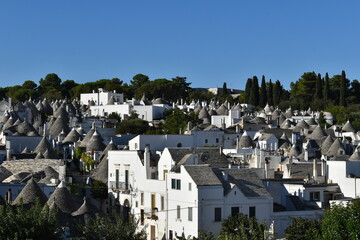 Fototapeta premium trulli à Alberobello, province de Bari, pouilles, Italie
