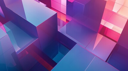 Fototapeta premium Abstract Geometric Wallpaper Background