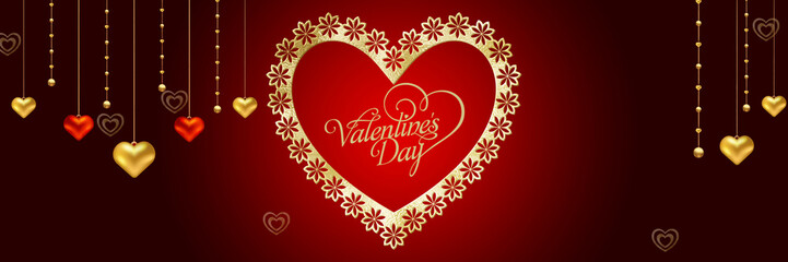 heart confetti. valentine's day background. valentine's day decoration. hearts fame, hanging hearts.