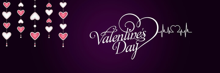 happy valentine day background. valentine day greeting card. vector illustration.