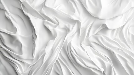 Obraz premium Abstract white fabric texture