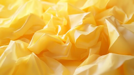 Soft, yellow fabric texture