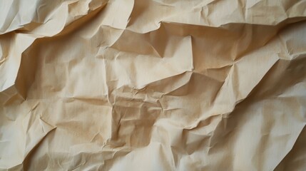 Obraz premium Texture of crumpled brown paper