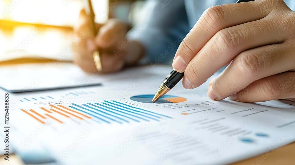 Poster office performance metrics analysis insights on quality assurance in a professional environment