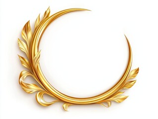 Elegant oval badge design graphic studio digital art modern workspace front view sleek concept