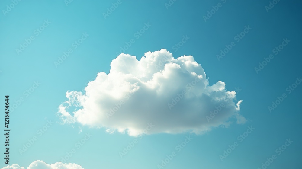 Poster cloud file transfer isometric landing page, hosting media server, service for private information up
