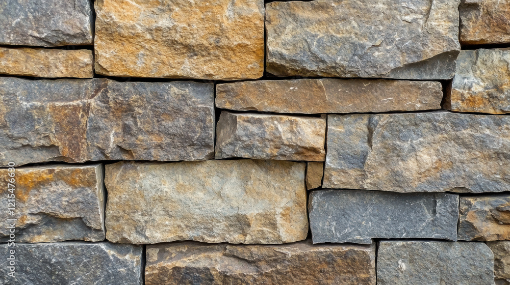 Poster close-up texture of rough stone surface showcasing natural imperfections and color variations, perfe
