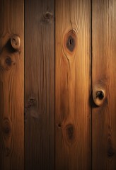 Wooden Boards with Natural Grain Patterns