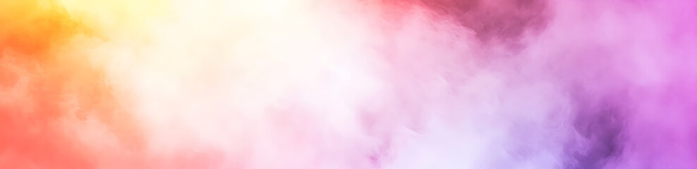 Fototapeta premium Colorful Pastel Gradient Panorama Abstract Background