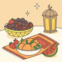 Ramadan Fruit Food 