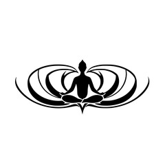 Find your inner peace with this serene meditation artwork. Perfect for yoga studios, mindfulness spaces, or anyone seeking tranquility and balance. Embrace the calm.