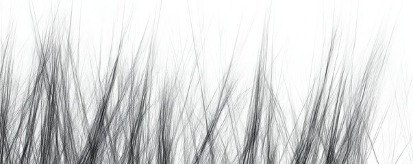 Fototapeta premium Abstract black and white linear design with dynamic vertical lines