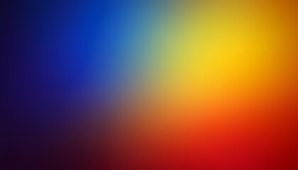 Blurred abstract background with smooth transitions of blue, red, yellow and green colors, perfect for any project