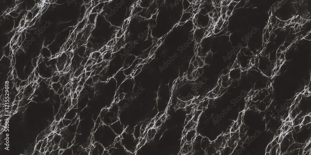 Poster dark marble background texture featuring white veins creating an elegant and sophisticated pattern, 