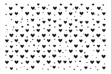 Tiny heart dots as a PNG cutout, isolated on a transparent background. The heart dots , with clean edges