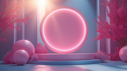 background abstract glass bubble ball, art display wallpaper