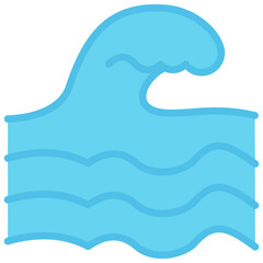 Wave Flat Icon