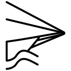 Bowsprit Outline Icon
