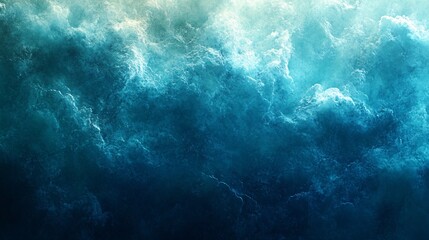 Obraz premium Dark blue and green gradient background with texture