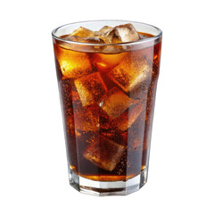 cola with ice