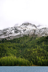 lake in the mountains