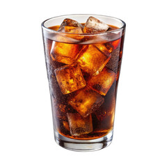 cola with ice