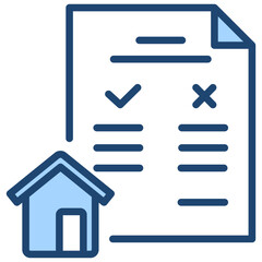 Household Rules Blue Icon