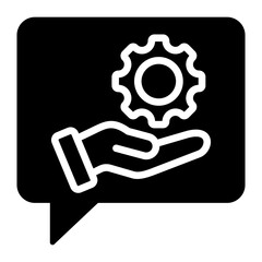 Support Glyph Icon