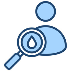 Biomarker Blue Icon