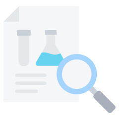 Biomedical Research Flat Icon