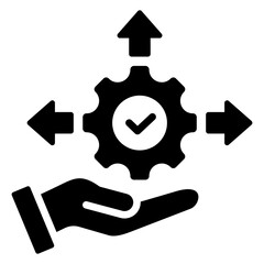 Shared Responsibility Glyph Icon