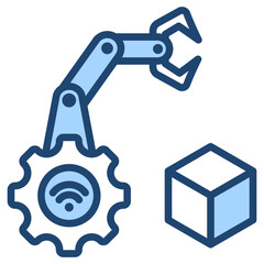 Cyber Blue Icon