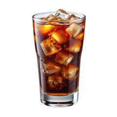 cola with ice