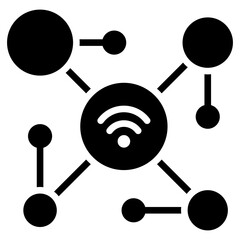 Connectivity Glyph Icon