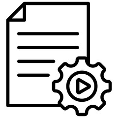 Automation Outline Icon