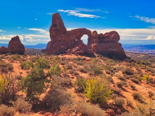 Turret Arch in Arches National Park in Utah. © LMSwanson
