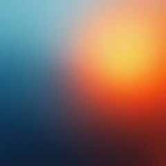 Obraz premium Warm sunset gradient background. Perfect for presentations, websites, or any design project needing a vibrant, calming atmosphere.