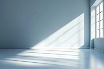 Obraz premium stock photo features a minimalist white and gray studio background providing a clean and neutral setting for various subjects and allowing for easy integration of text or graphics