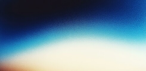 Dark blue beige grainy gradient background glowing light dark backdrop noise texture effect banner header poster design