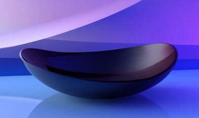 Abstract minimalist shapes 3d render