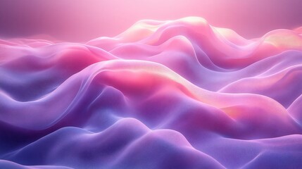 Fototapeta premium Abstract pink and purple wavy texture.