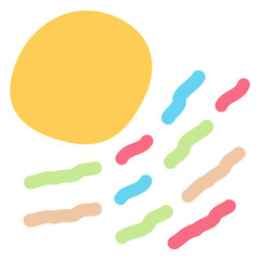 Endoplasmic Reticulum Flat Icon
