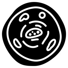 Cytoplasm Glyph Icon
