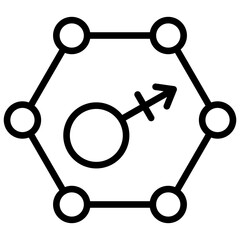 Hormone Outline Icon