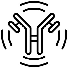 Antibody Outline Icon
